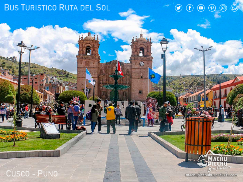 Bus Turístico Ruta del Sol Cusco Puno