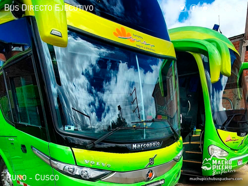 Mejor Bus Nocturno Puno a Cusco (Bus Cama 160° Servicio VIP)